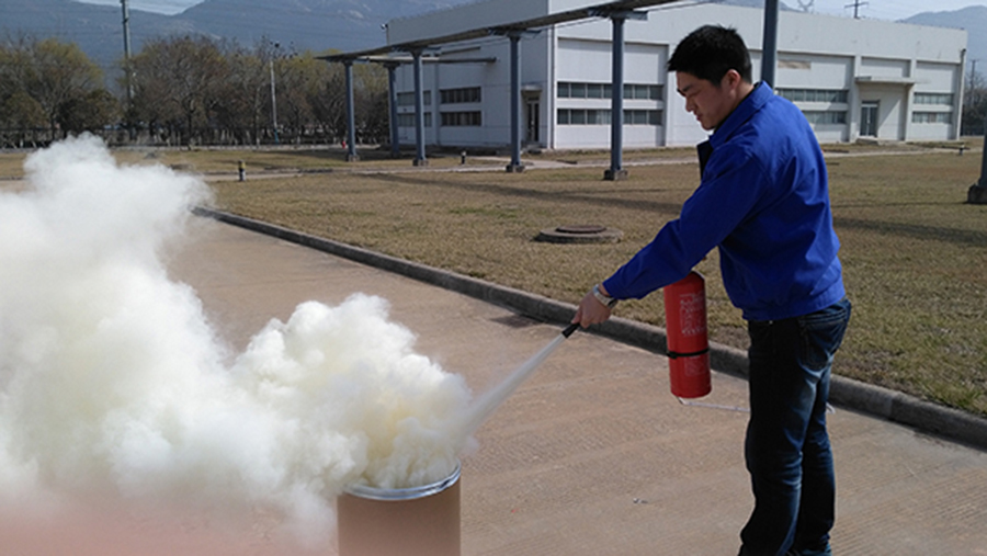 安環(huán)部組織消防技能培訓、演練活動